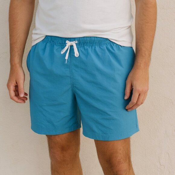 ChatGPT said:  Chubbies Men’s 7” Inseam Swim Trunks Blue Mesh Liner Quick Dry Be - Picture 1 of 7